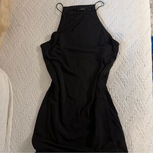 Forever 21 Black Backless Dress